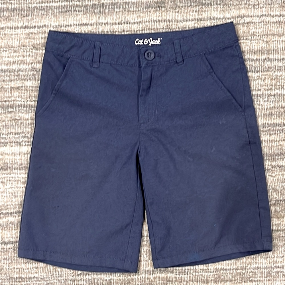 Cat&Jack Boys 12 Navy Blue Shorts